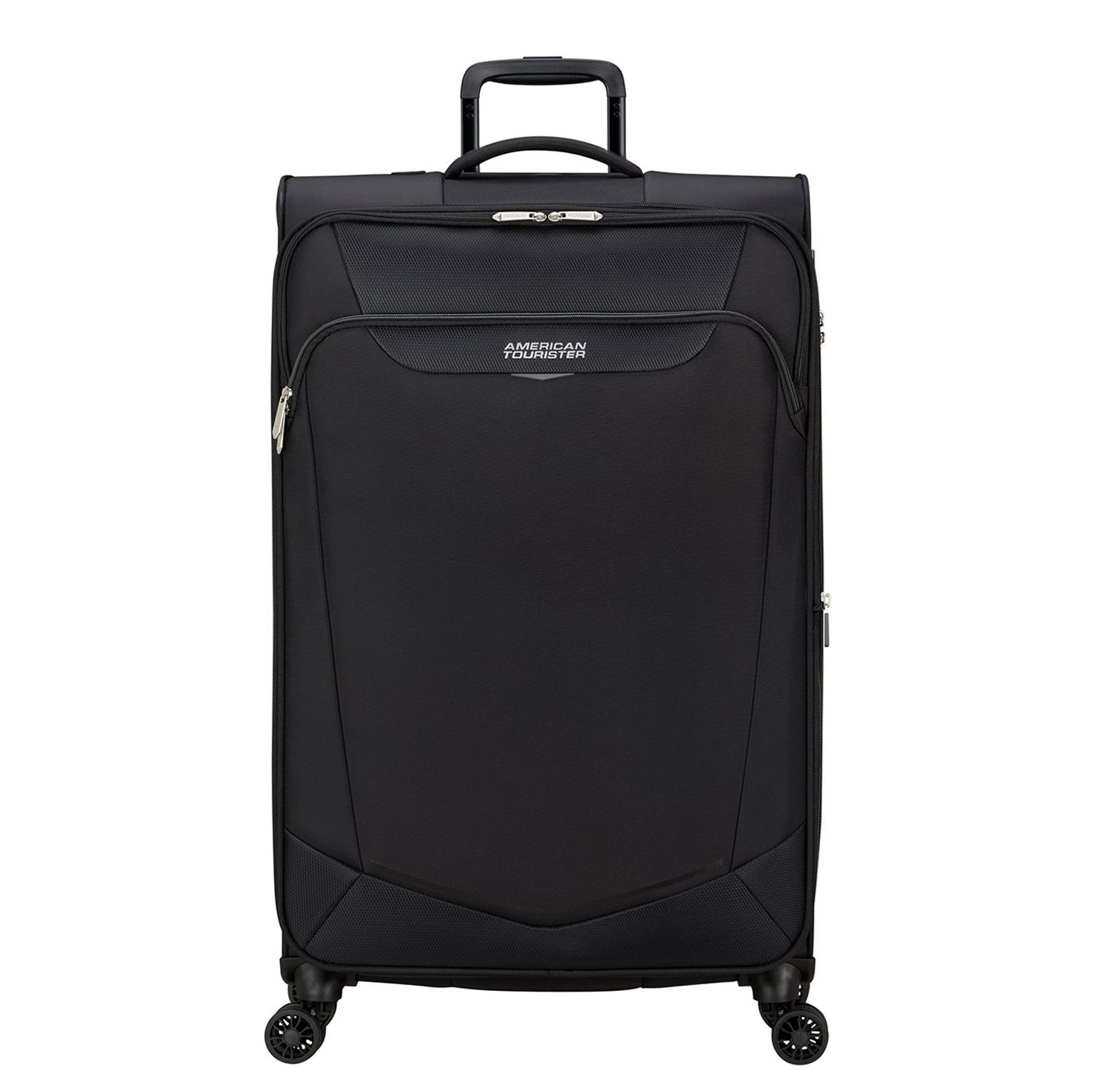 Travelbags American Tourister Summerride Spinner L Exp black zachte koffer aanbieding