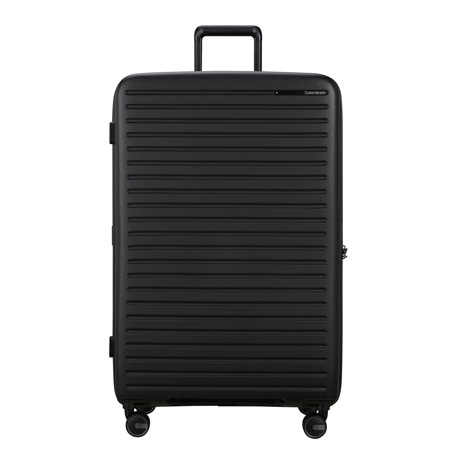 Samsonite Restackd Spinner 81 EXP black hardcase koffer
