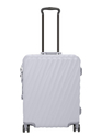 TUMI 19 Degree Frame Contl 4 Whl C/O pearl grey texture