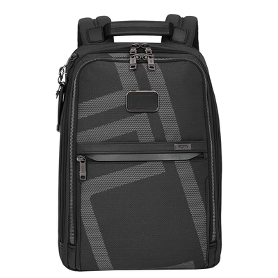 TUMI Alpha Slim Backpack reflective TUMI jacquard