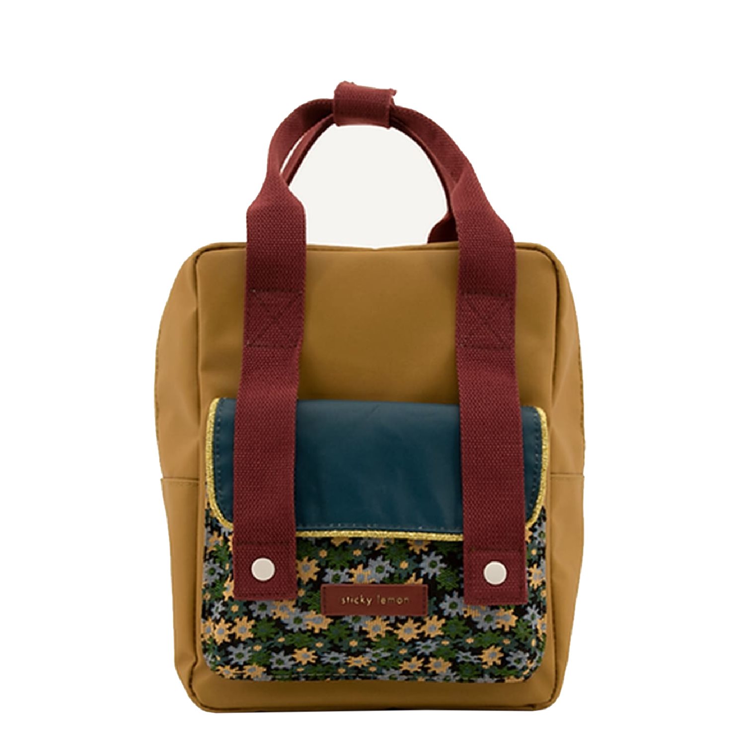 Sticky Lemon Golden Backpack Small inventor green flowerfield green