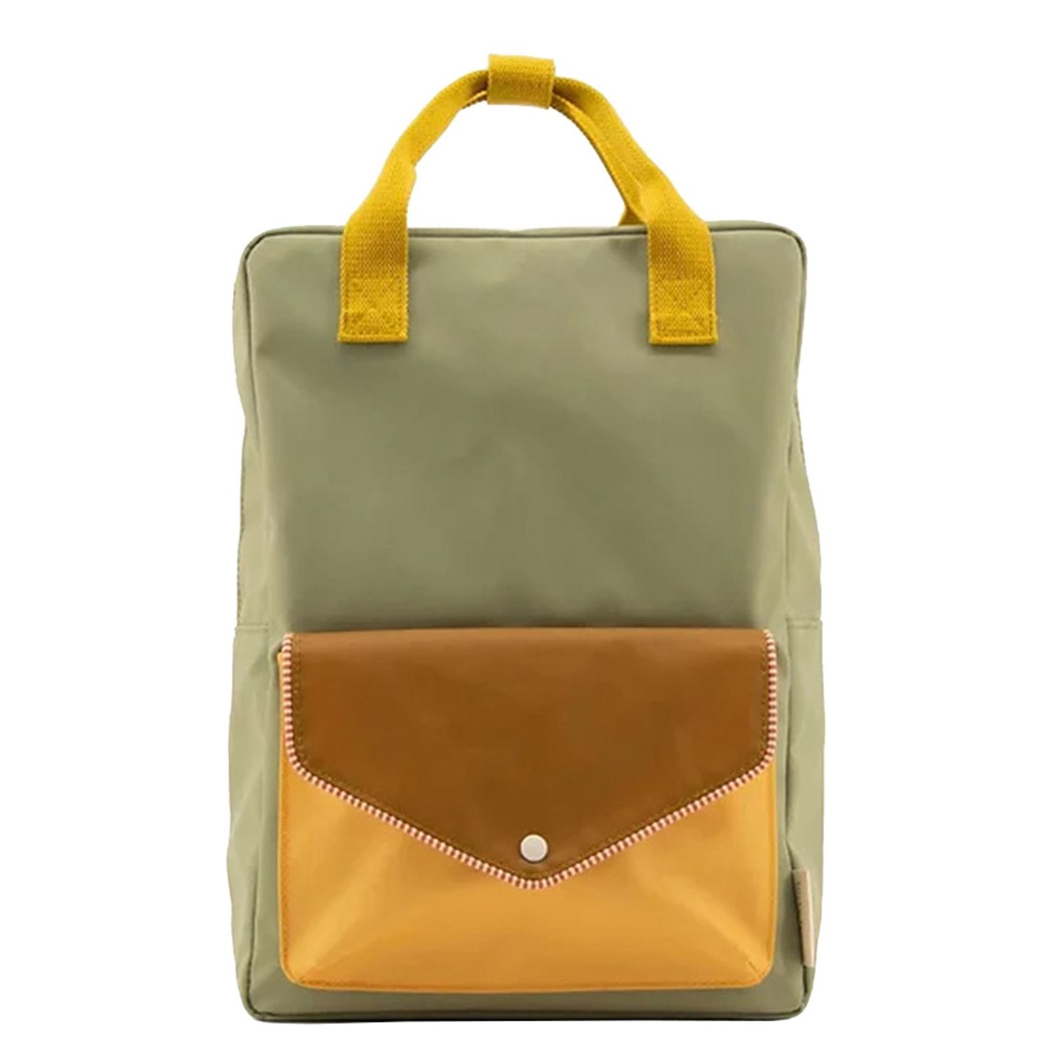 Sticky Lemon rugzak groen, geel en multicolor