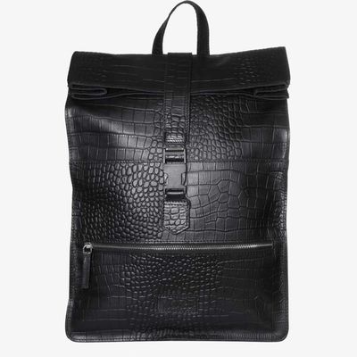 Mozz Croco Gobi Backpack croco black