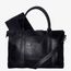 Mozz Croco Lola Bag Luiertas black