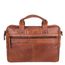 Spikes & Sparrow Briefcase brandy