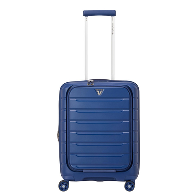 Roncato B-Flying Cabin Trolley 55 with Front Pocket blu notte