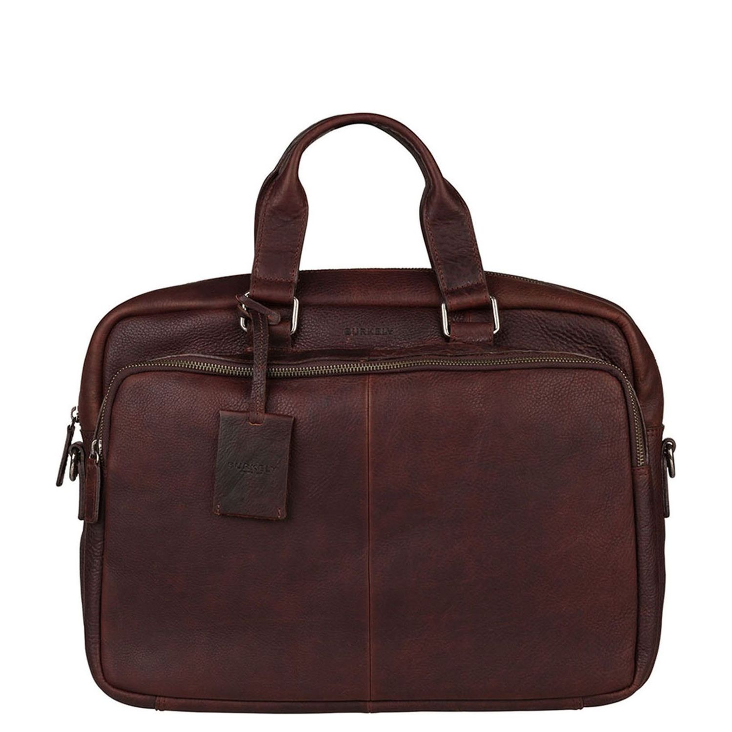 Burkely Antique Avery laptoptas bruin