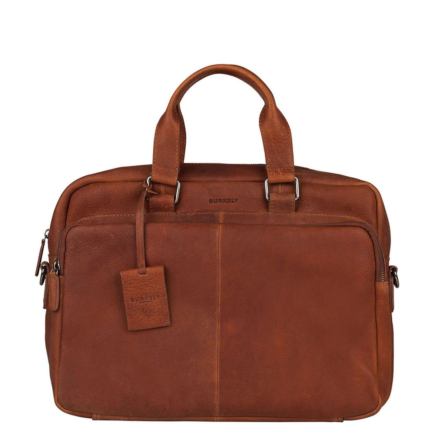 Burkely Antique Avery laptoptas bruin