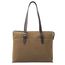 Castelijn & Beerens Nubuck Schoudertas 15.6" RFID taupe