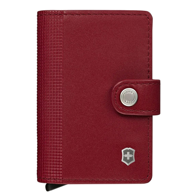 Victorinox Altius Secrid Leather Card Wallet victorinox red