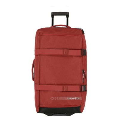 Travelite Kick Off Wheeled Duffle L red