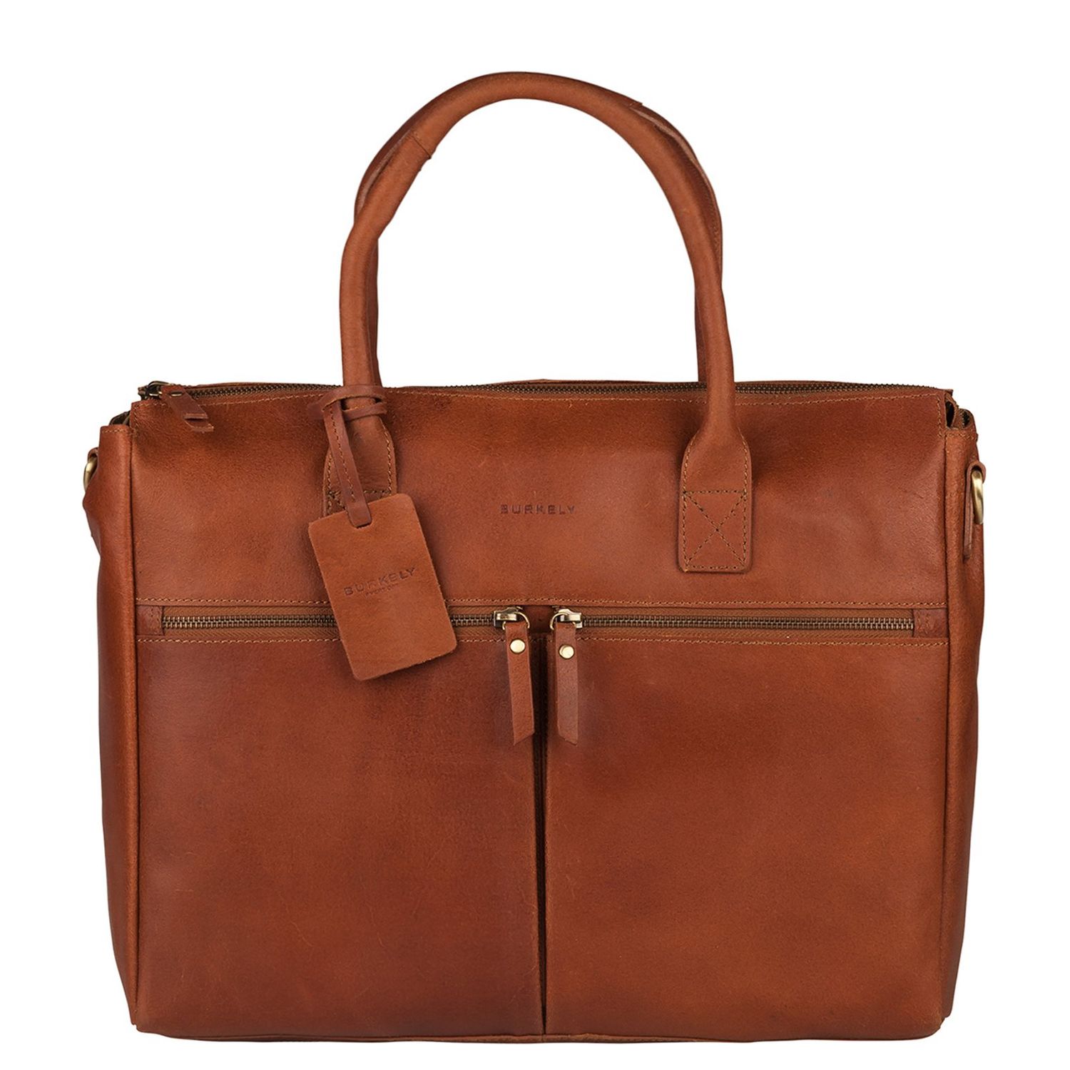 Burkely laptoptas bruin