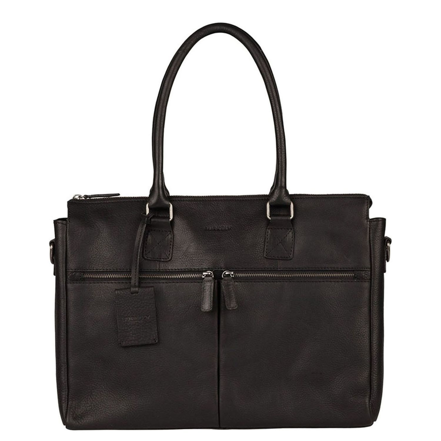 Burkely Antique Avery laptoptas zwart