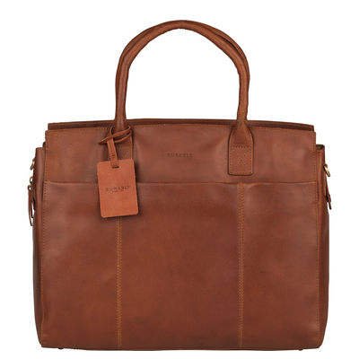 Burkely Vintage Doris Laptop Bag 15.6" cognac