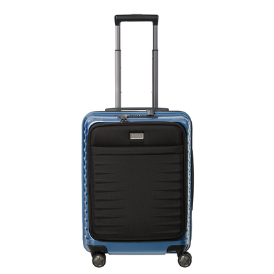 TITAN LITRON 4 Wheel Trolley S Frontpocket ice blue