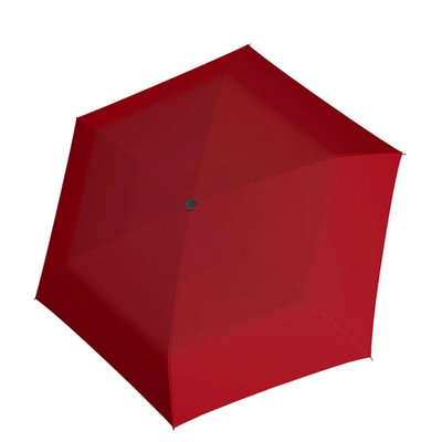 Doppler Carbonsteel mini slim uni Regenschirm red