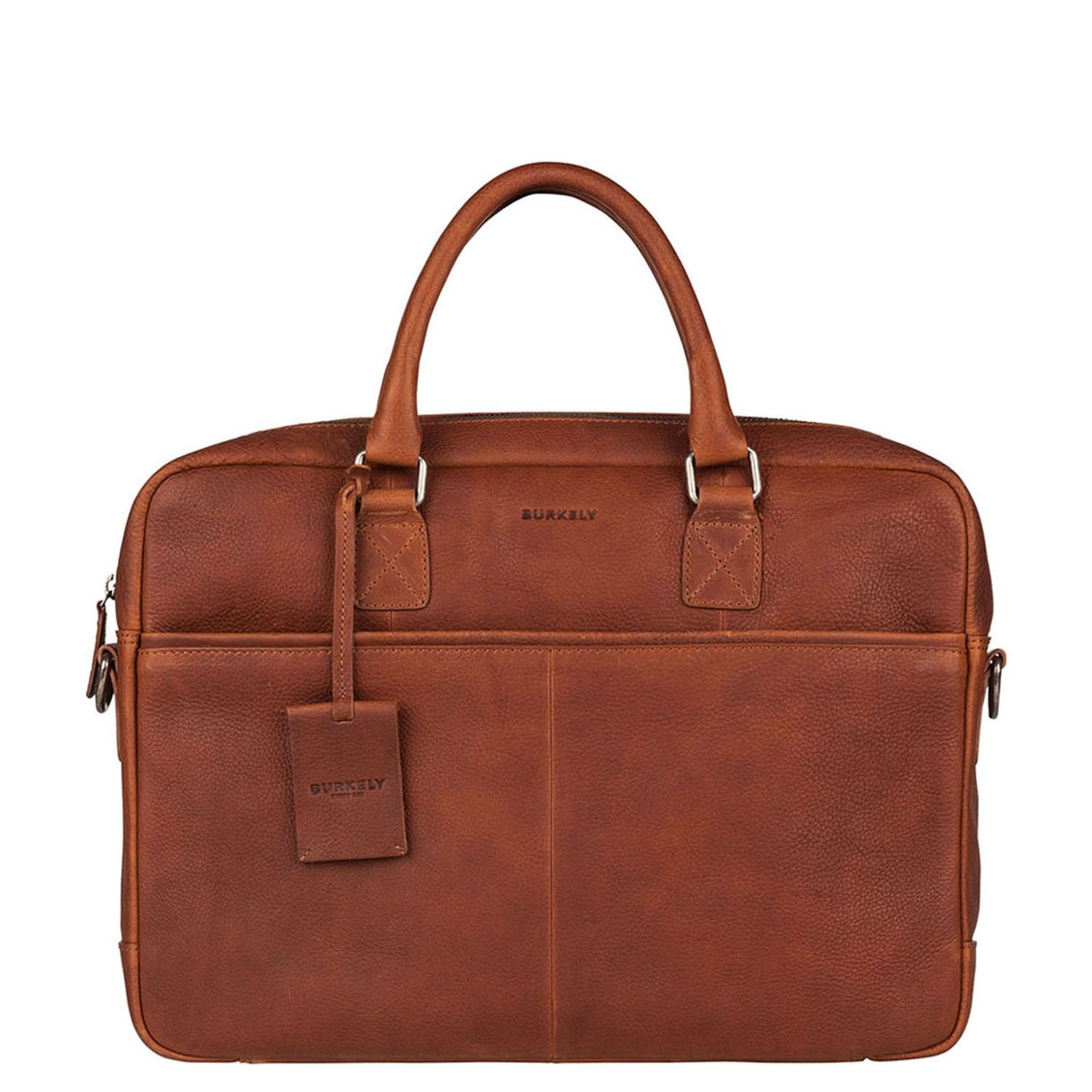 Burkely Antique Avery laptoptas bruin