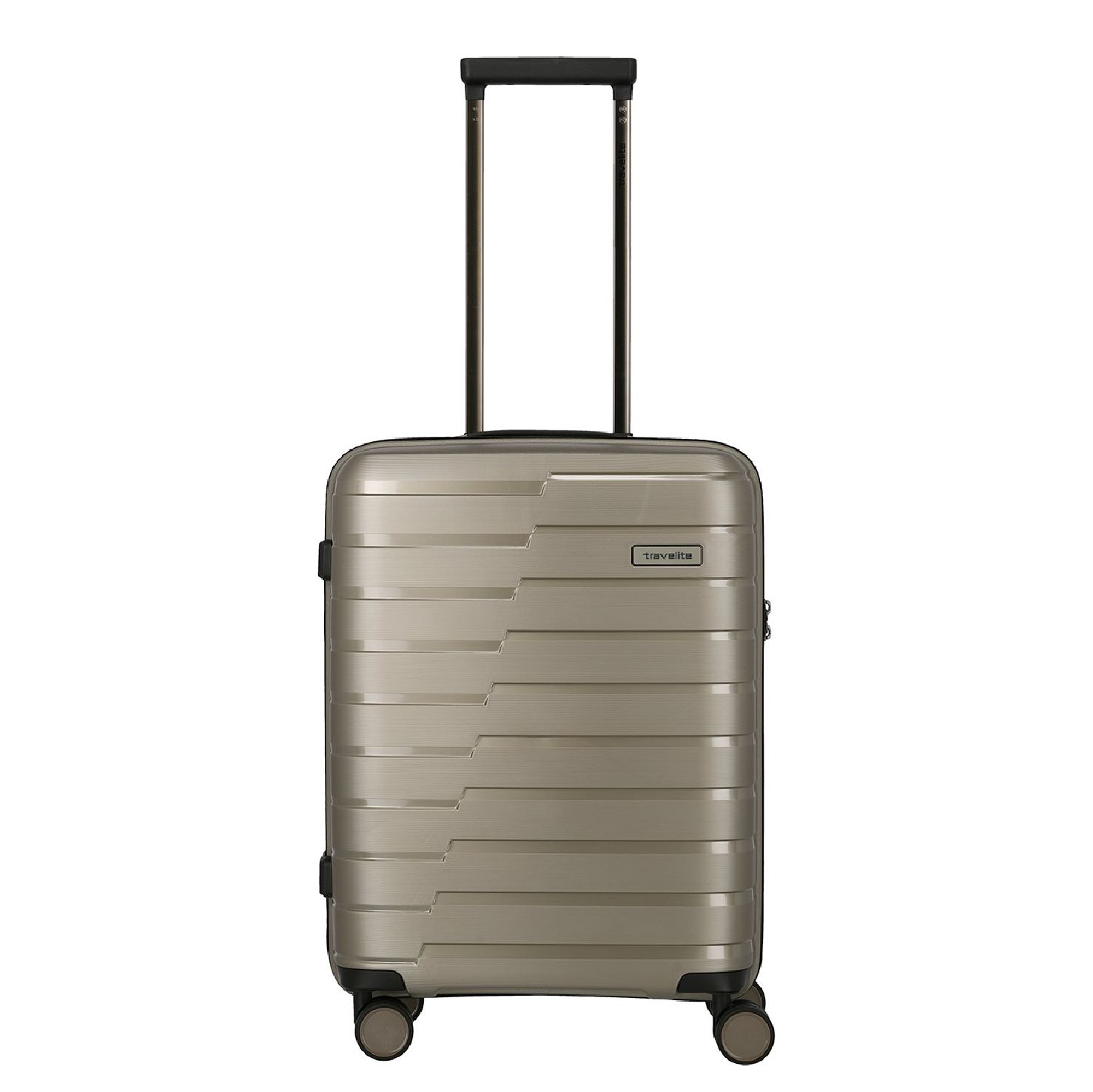 Travelite Air Base 4 Wiel Trolley S Champagne Metallic