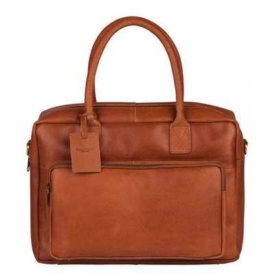 Burkely Vintage Mitch Worker 14" cognac