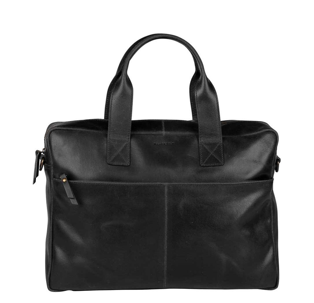Burkely laptoptas zwart