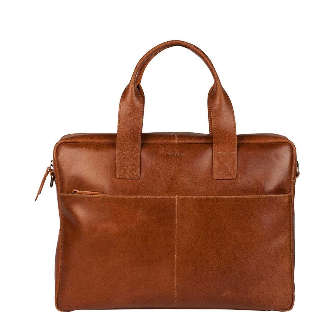 Burkely laptoptas bruin