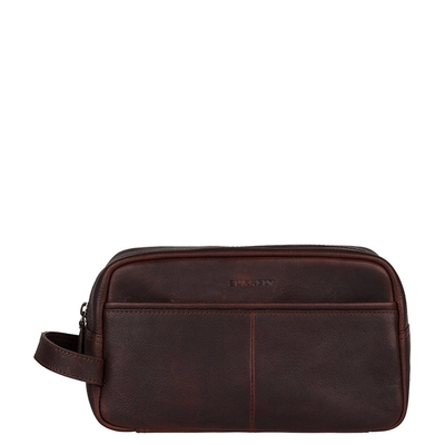 Burkely Antique Avery Toiletry Bag dark brown