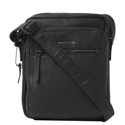 dR Amsterdam Tampa Schoudertas black