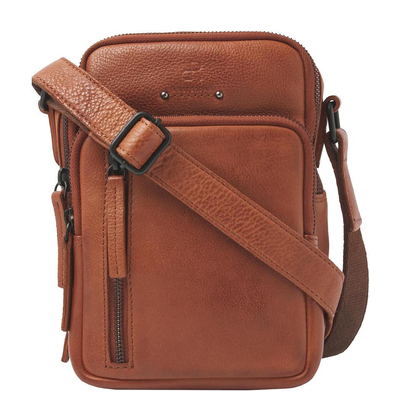 dR Amsterdam Tampa Schoudertas VII camel