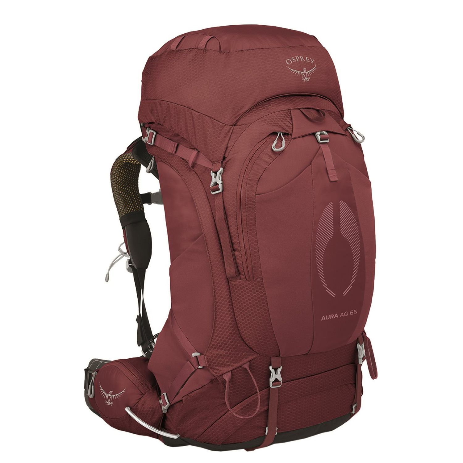 Osprey Aura AG 65 Rugzak Dames Rood
