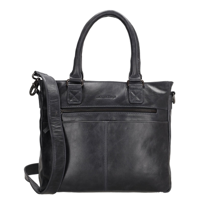 Hide & Stitches Porto Handtas II donker navy