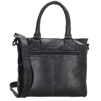 Hide & Stitches Porto Handtas II donker navy