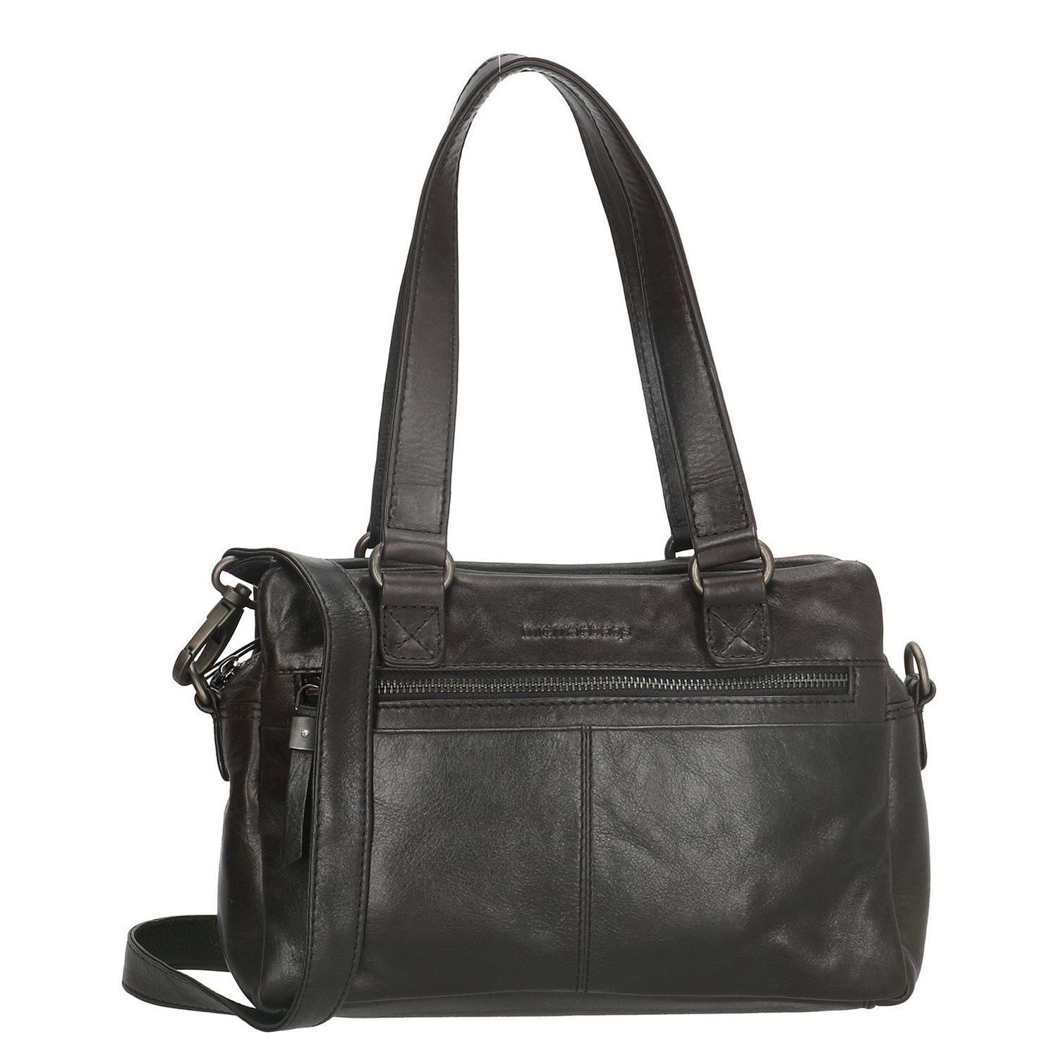 Hide Stitches handtas zwart