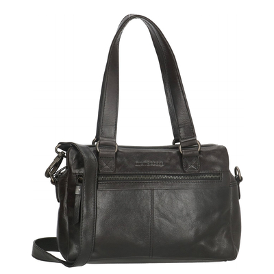 Hide & Stitches Porto Handtas zwart