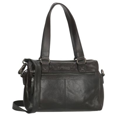 Hide & Stitches Porto Handtas zwart