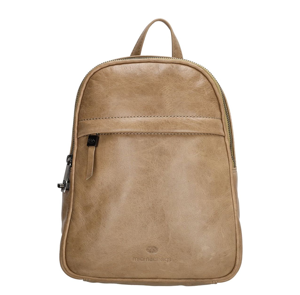 Hide Stitches rugzak grijs en taupe