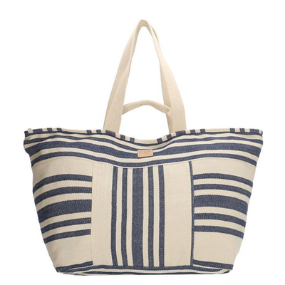 Zebra Trends Vintage Ocean Strandtas navy