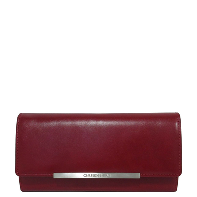 Claudio Ferrici Classico Purse red