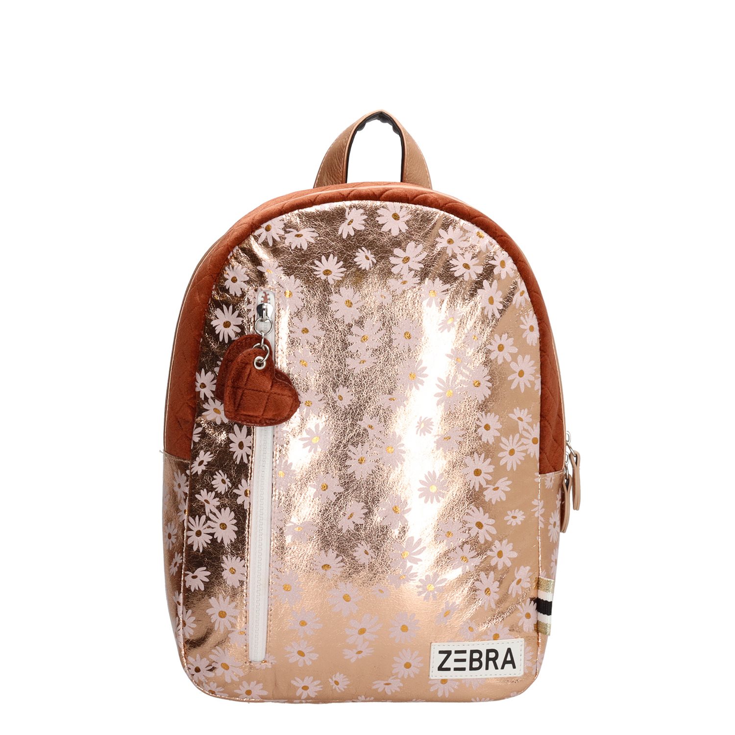 Zebra Trends Girls Flower Rugzak M pink schooltas kind