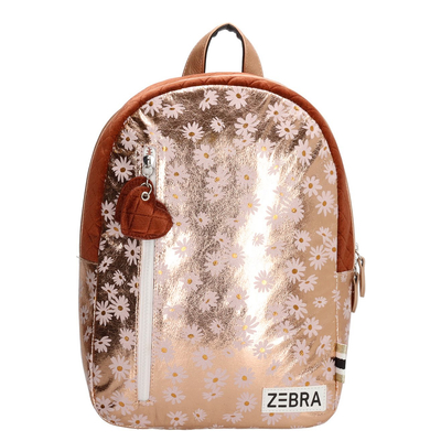 Zebra Trends Girls Flower Rugzak M pink