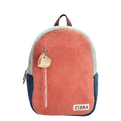 Zebra Trends Girls Teddy Rucksack M pink