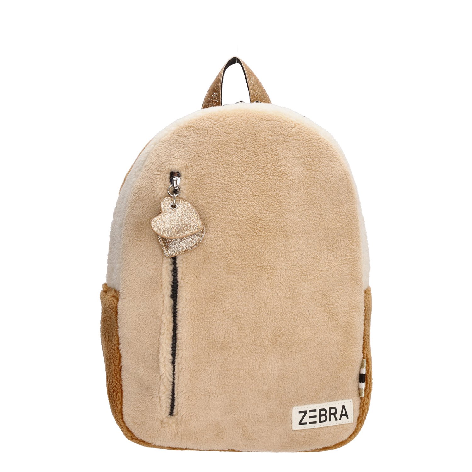 Zebra Trends Girls Teddy Rugzak M beige schooltas kind