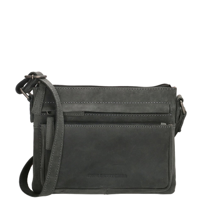 Hide & Stitches Idaho Celestial Schoudertas zwart