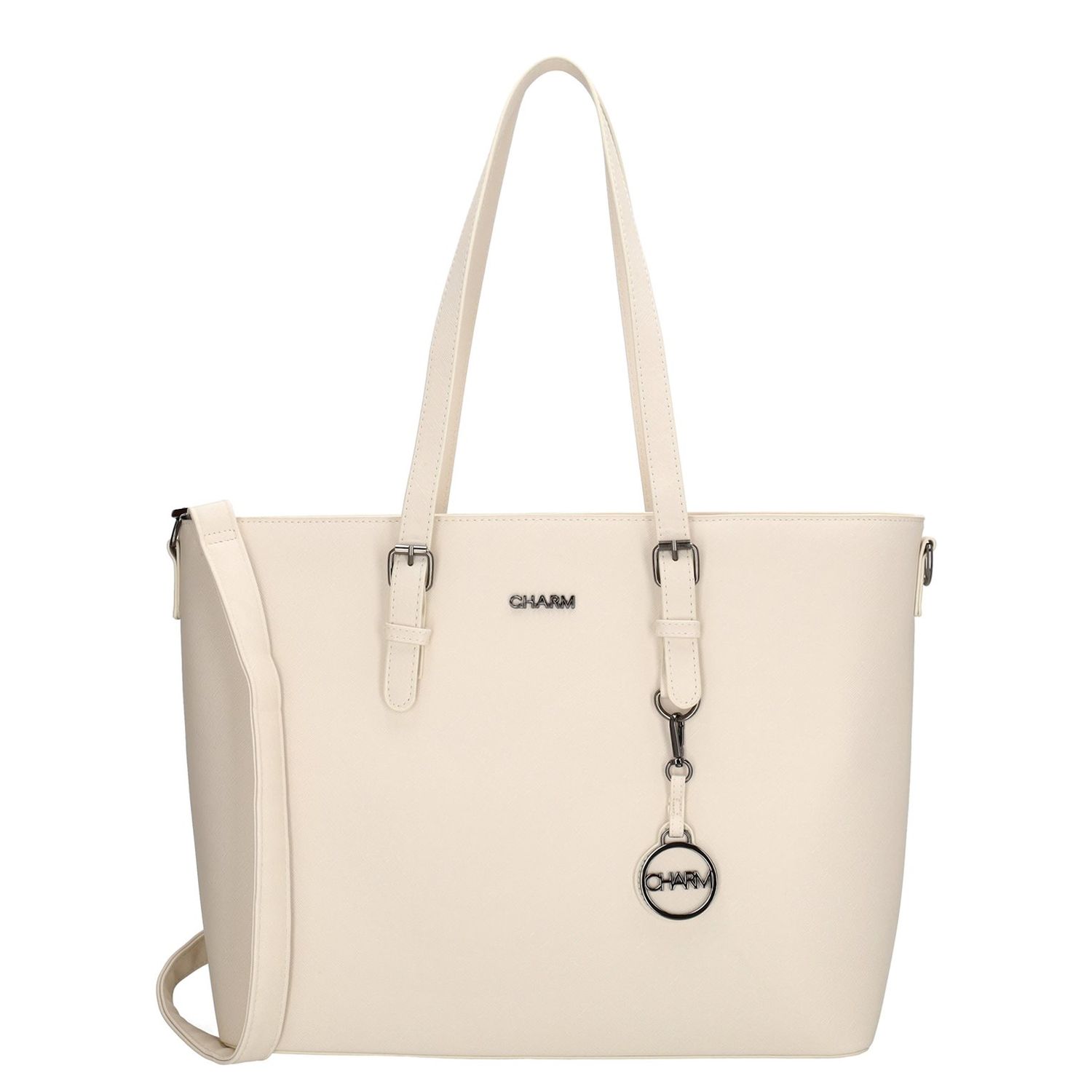 Charm London Birmingham shopper beige
