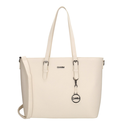 Charm London Birmingham Shopper 15.6" beige