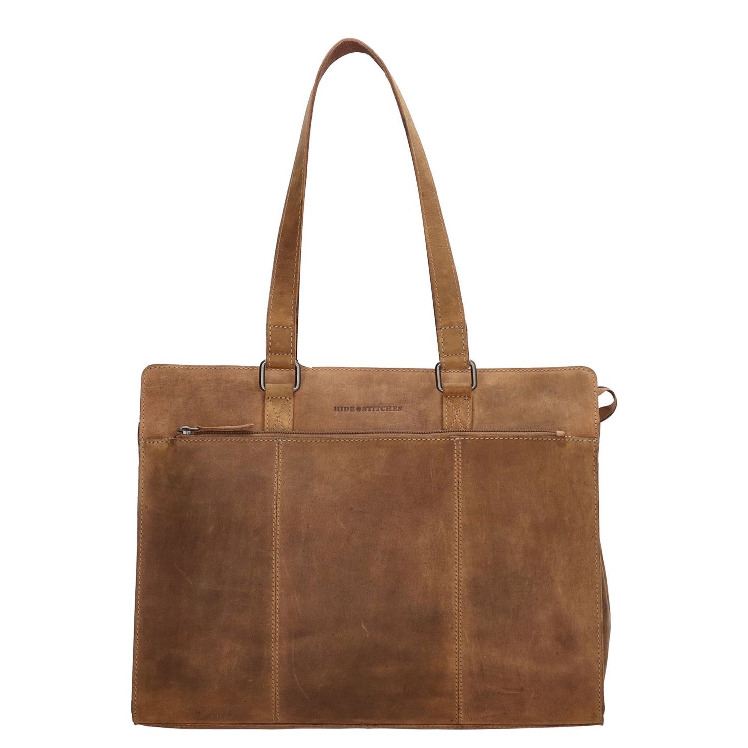 Hide & Stitches Idaho Eclipse Laptoptas bruin damestas