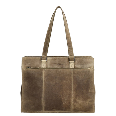 Hide & Stitches Idaho Eclipse Laptoptasche dunkelsand