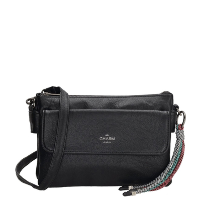 Charm Tottenham Umhängetasche II schwarz