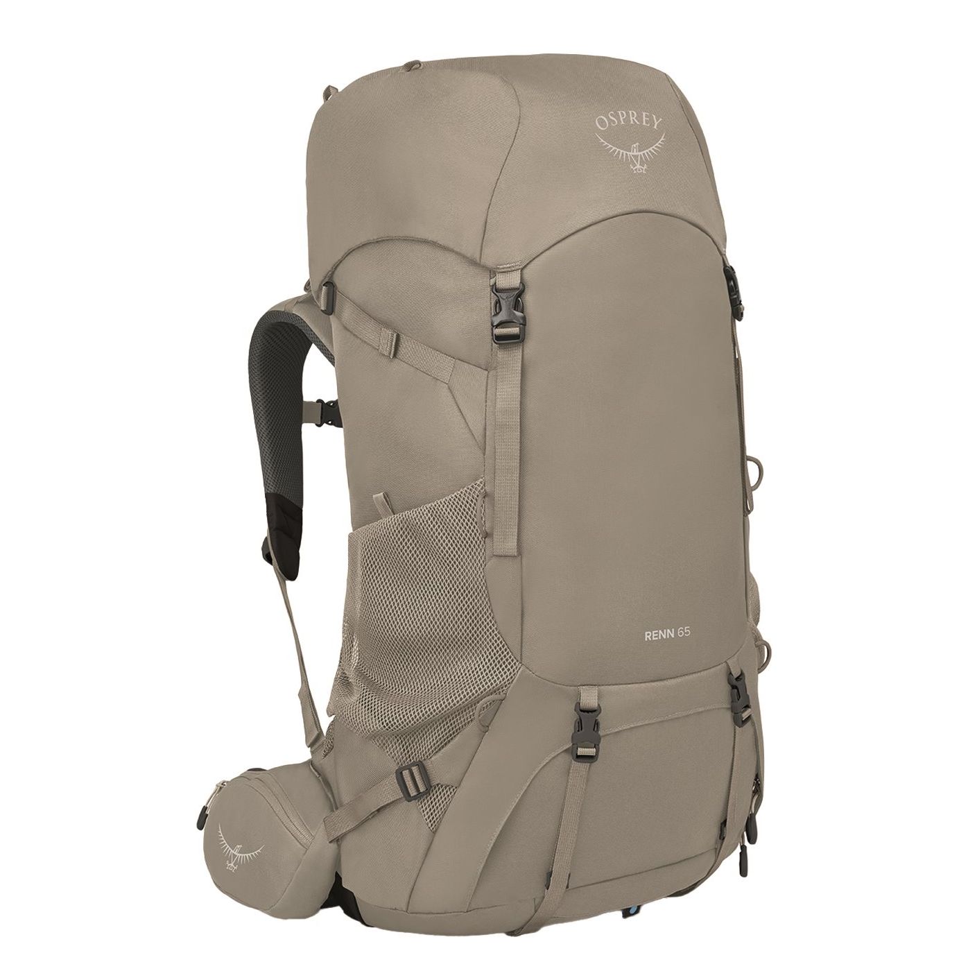 Osprey Renn 65 rugzak bruin, grijs en multicolor