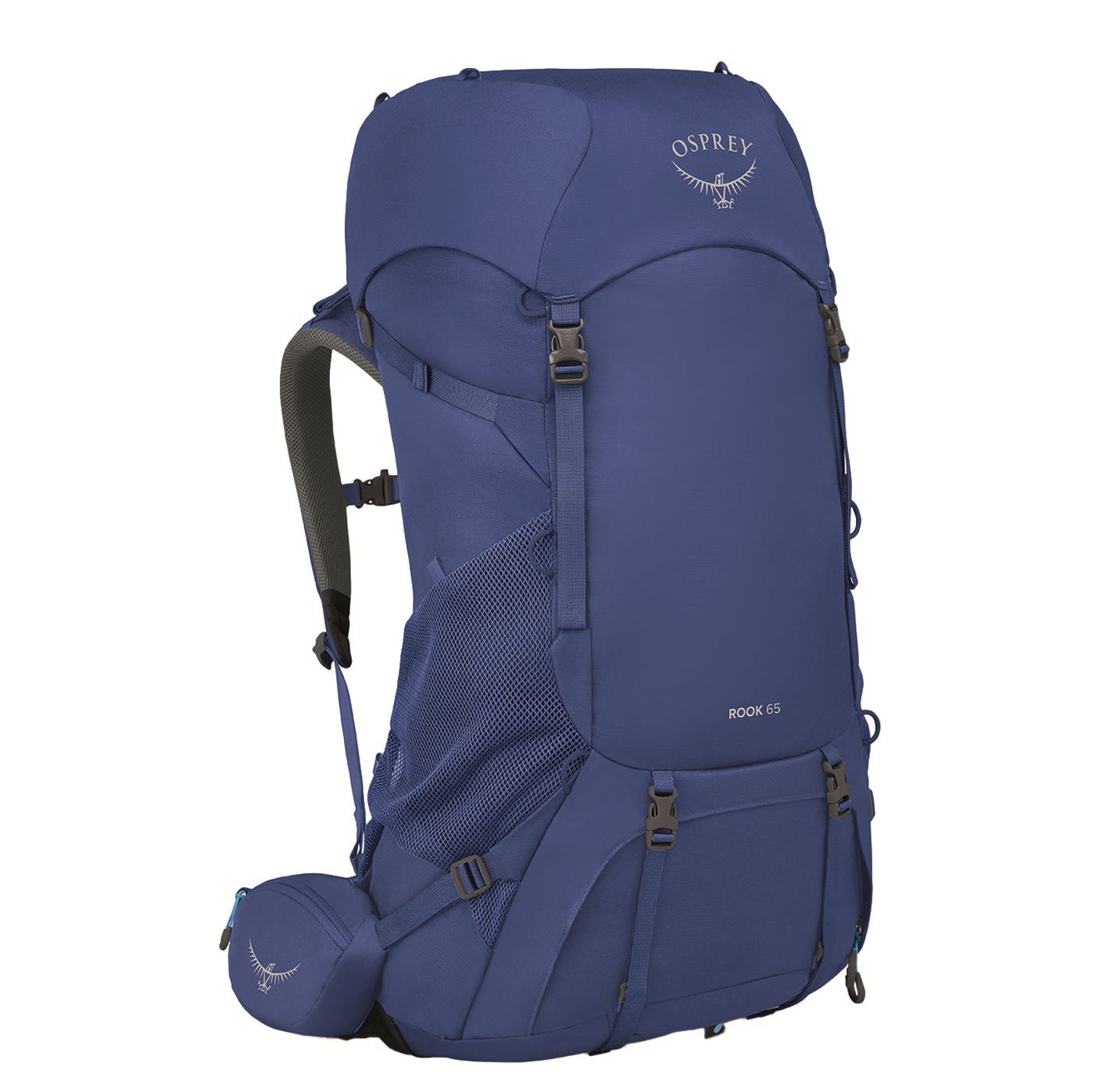 Osprey Rook 65 rugzak blauw en multicolor
