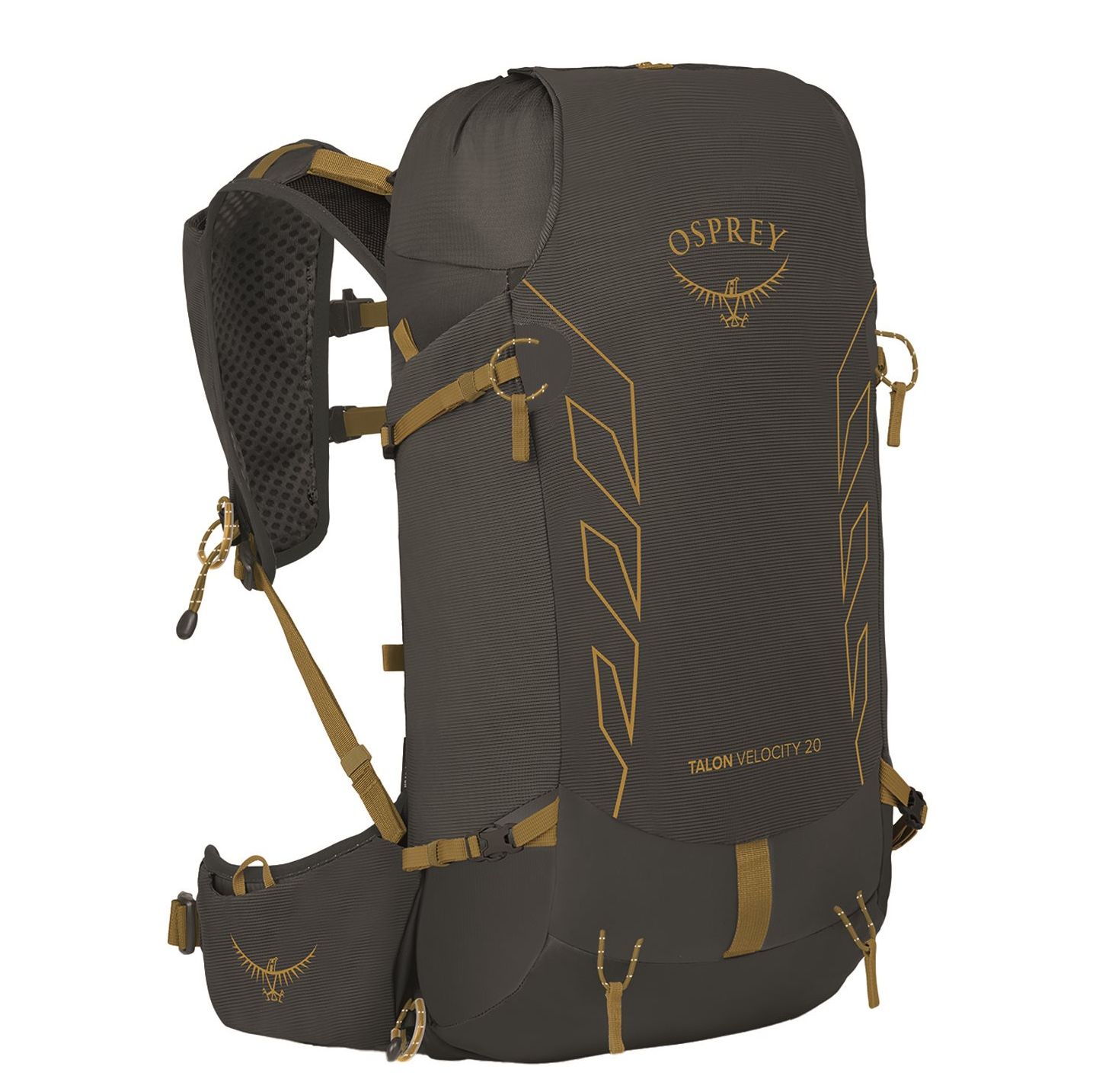 Osprey Talon rugzak grijs, geel en multicolor